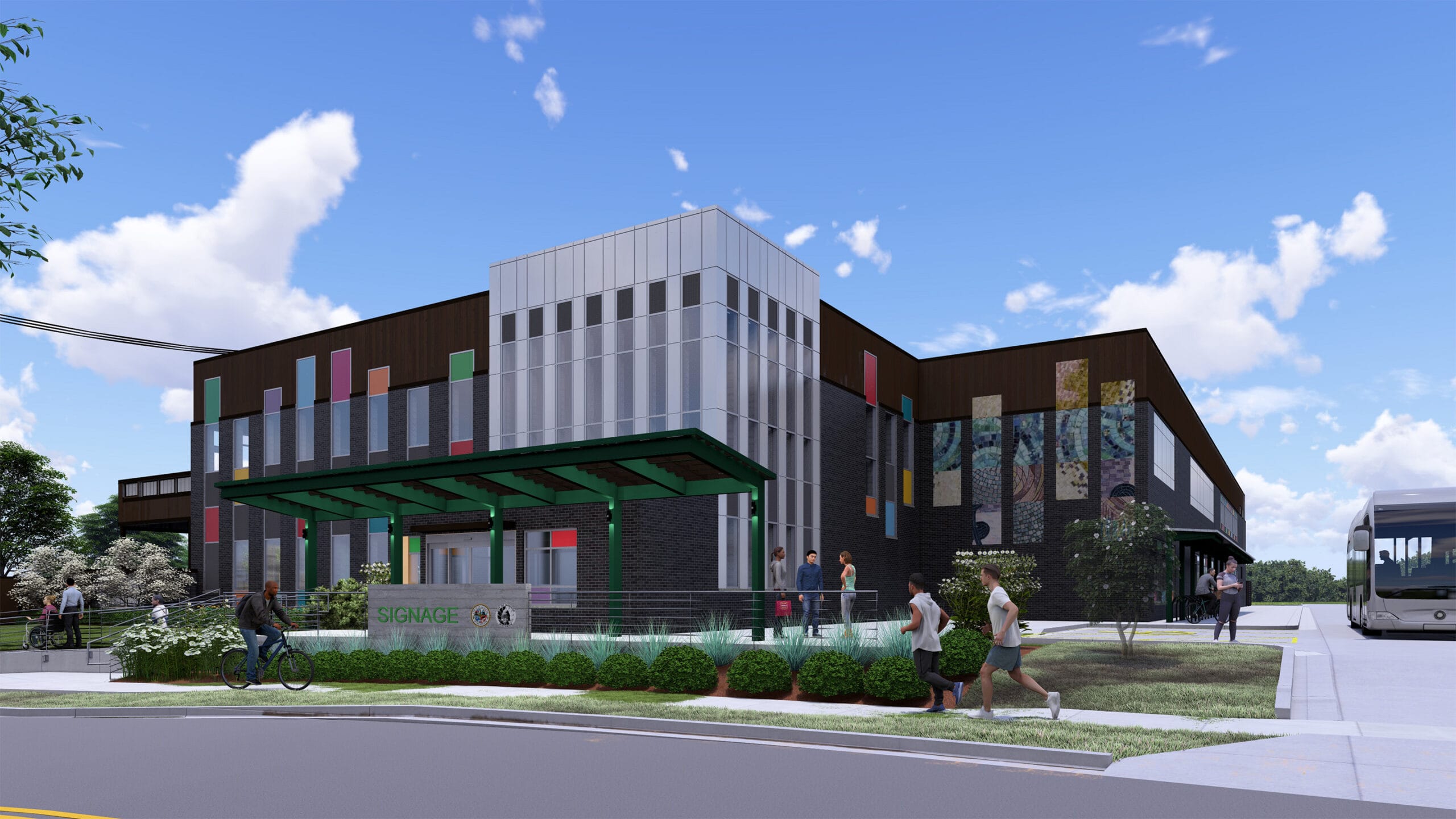Bartillon Shelter Rendering